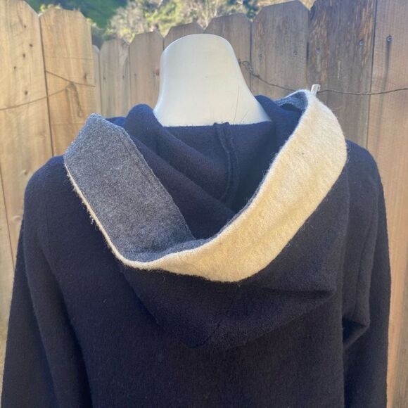 Anthropologie Rosie Neira Colorblock Boiled Wool Jacket size small - Picture 7 of 10